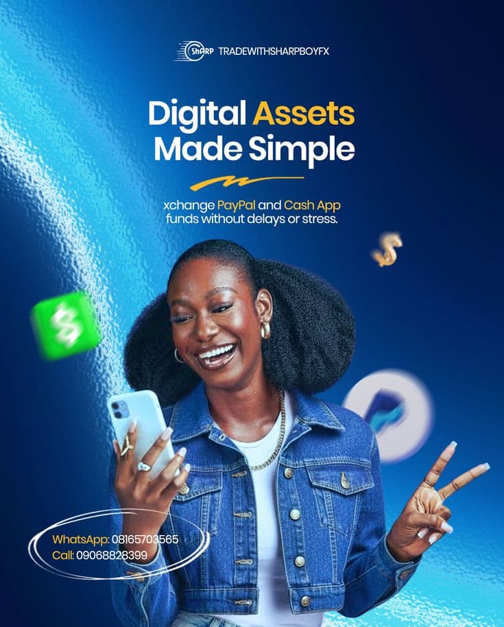 Blue digital assets design