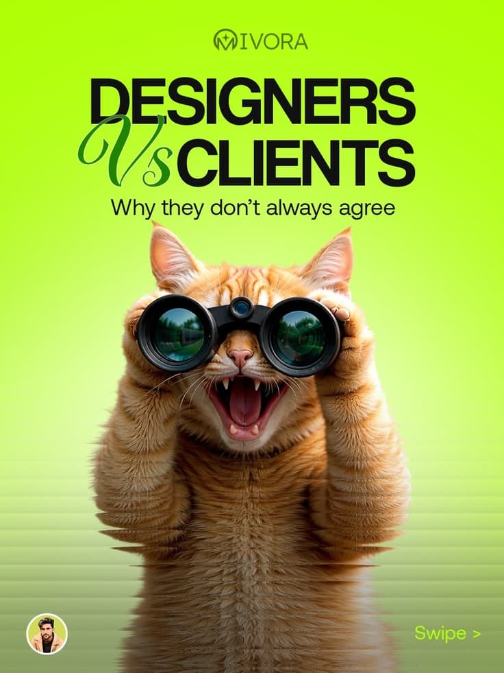 Bright designer artwork